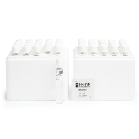 Reactivi - Reactivi Nitrati, Predozati, Domeniu 0.0 la 30.0 mg/L, cu cod de bare, 50 de teste
