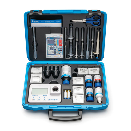 Fotocolorimetru pentru acvarii marine MarineMaster cu Bluetooth - pH, alcalinitate, amoniac, calciu, magneziu, nititri, nitrati, fosfati [4]