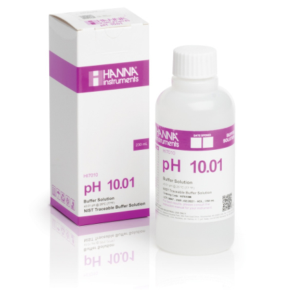 Soluții - Soluție de calibrare pH 10,01 la 25°C , flacon de 230 ml