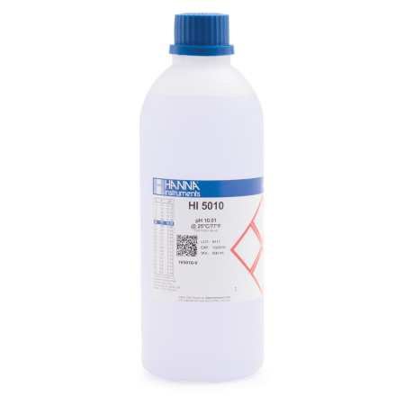 Soluții - pH 10.01 @ 25°C Tampon de calibrare tehnică violet, 500 mL