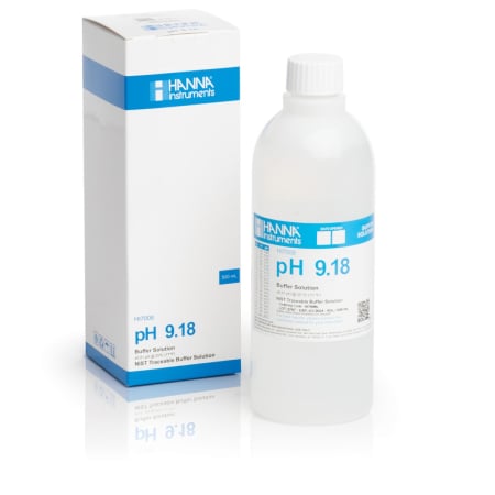 Soluții de calibrare - pH 9.18 @ 25°C Tampon de calibrare, flacon de 500 ml