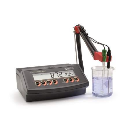 Research Grade Meters - pH/mV-metru de laborator cu rezoluție de 0.01 - HI2211