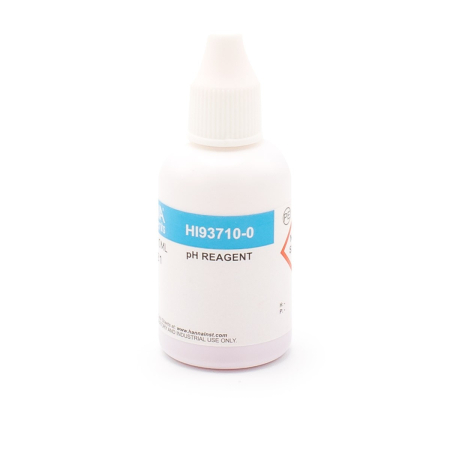 HI83306 Reagents - Reactivi pH, Domeniu 6.5 la 8.5 pH, metoda roșu fenol, 100 de teste (pH)
