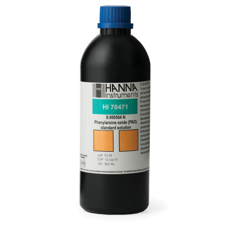 Titrants - Oxid de fenilazină (PAO) 0,000564N soluție standard (500 ml) - HI70471