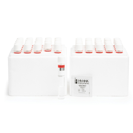 Reactivi - Reactivi Fosfor Reactiv, Domeniu Mic 0.00 la 1.6 mg/L, cu cod de bare, predozati - 50 de teste