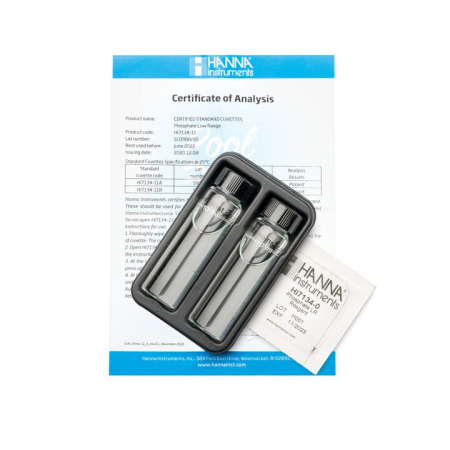 Set verificare calibrare pentru Checker Fosfati HI7134 Pool Line