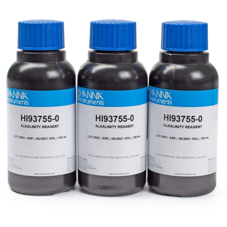 HI83200 Reagents - Reactivi Alcalinitate, Domeniu 0 - 500 mg/L, (300 teste) - HI93755-03