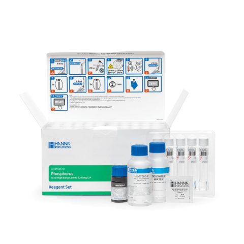 Home Page Tiles - Fosfor Total, Reactivi Predozati, Domeniu Mare 0.0 la 32.6 mg/L - 50 de teste
