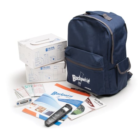 Backpack educațional - Set educațional Backpack Lab™ pentru analiza solului