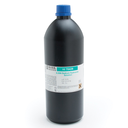 Titrants - Soluție de hidroxid de sodiu 0,25 N, 1 L