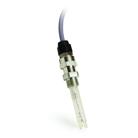 Electrodes & Probes - Sondă de conductivitate cu senzor NTC pentru instalare în linie - HI7638