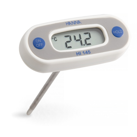 Termometru HACCP °C, cu sondă de 125 mm Interval: 50,0 până la 220 °C [2]