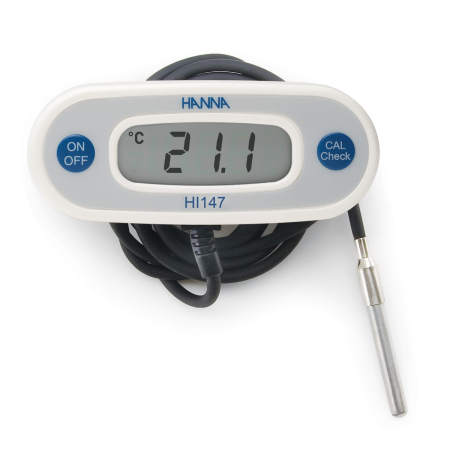 Monitoare și inregistratoare de date - Termometru magnetic Checkfridge™ pentru frigidere/cuptoare - HI147