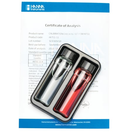 Beverage - Set de verificare a calibrării pentru Checker Clor Total