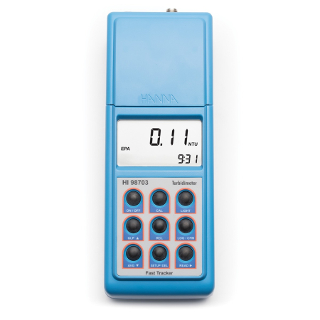Turbidimetru EPA cu tehnologie Fast Tracker™; Interval de la 0,00 la 9,99; 10,0 până la 99,9 și 100 până la 1000 NTU; 230V [2]