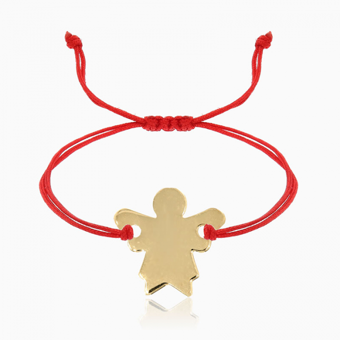 ANGEL, bratara AUR14k, snur si decupaj [3]