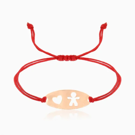 BABY,  bratara AUR 14k, snur si decupaj [4]