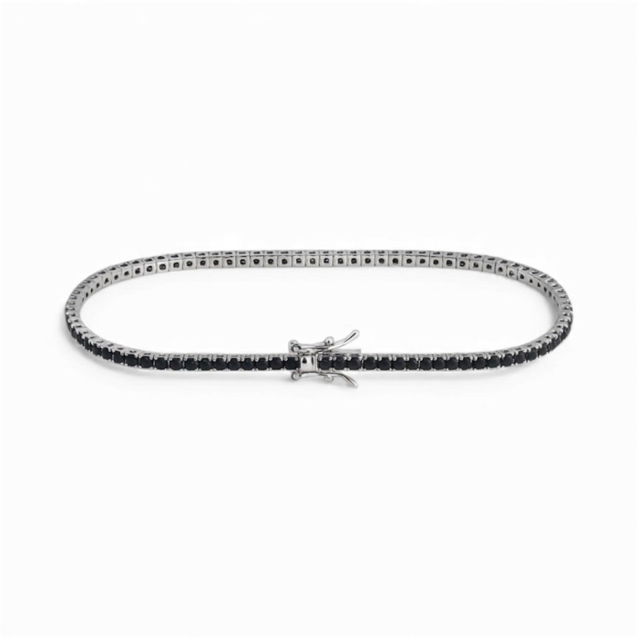 BLACK ICE TENNIS, bratara Argint 925 [1]