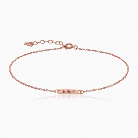 Bratara cu placuta 18 mm personalizata, Argint 925 placat aur galben 24k [1]