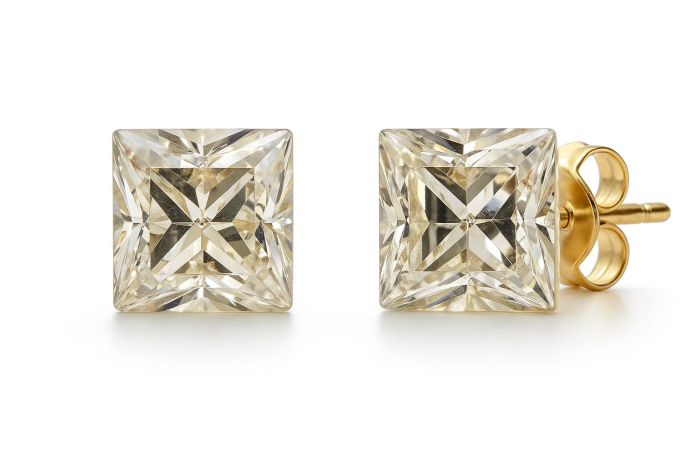 Cercei eleganti cu design geometric modern, hipoalergici, cubic zirconia [1]