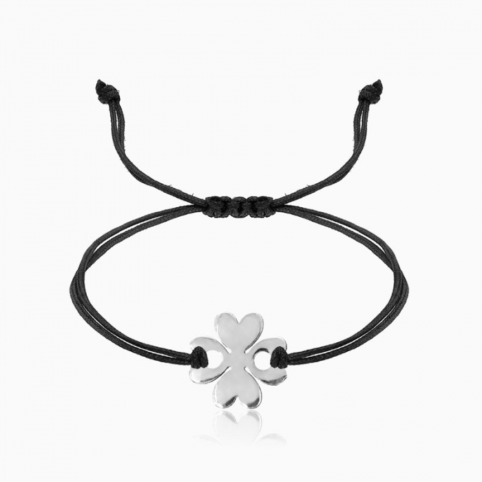 CLOVER, bratara AUR 14k, snur si decupaj [5]
