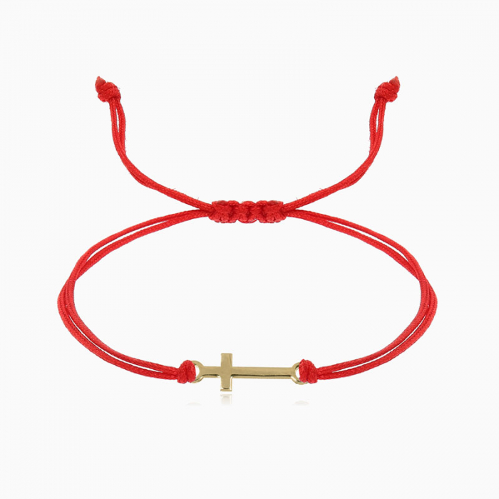 CROSS, bratara AUR  14k, snur si decupaj [3]