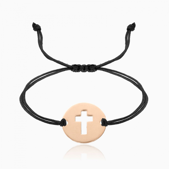 CROSS, bratara AUR  14k, snur si decupaj [5]