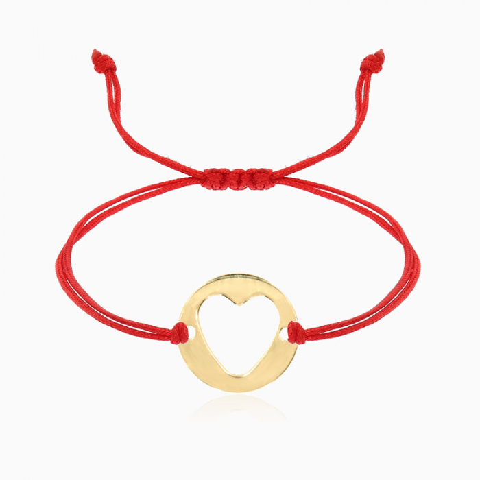 DEEP, bratara AUR14k, snur si banut decupat [3]