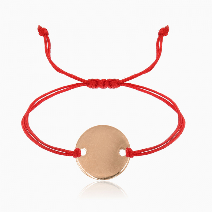 DISC,bratara AUR  14k, snur si banut [7]