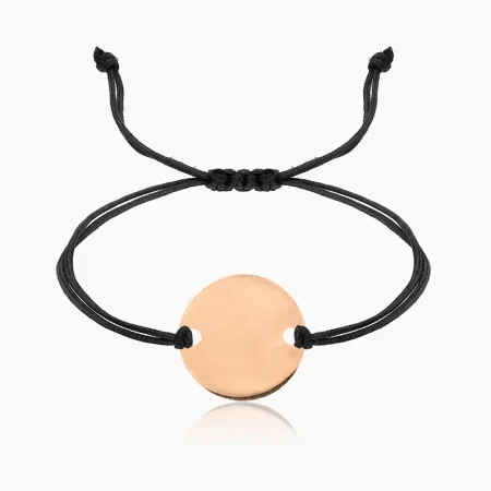 DISCO, bratara AUR 14k, snur si banut [4]