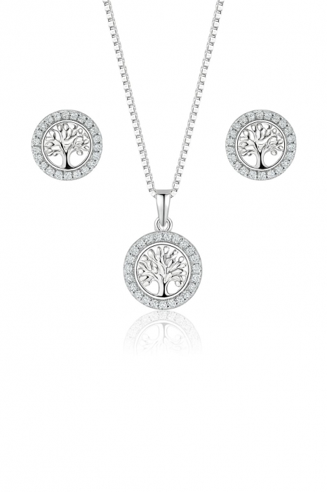 ETERNAL TREE  – Set bijuterii argint 925 placat rodiu [1]