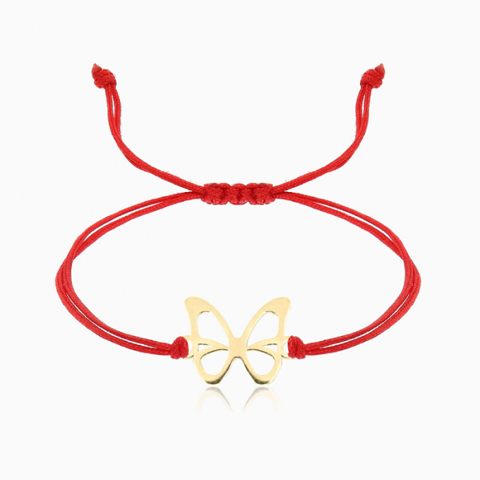 FINE, bratara AUR 14k, snur si decupaj [5]
