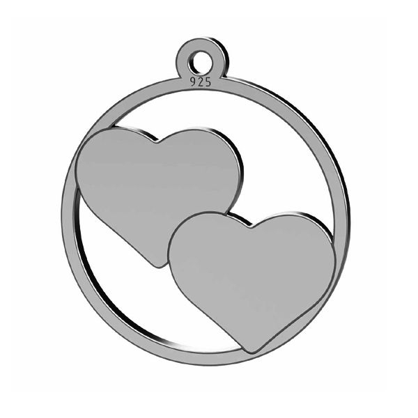 GLOB INIMI , Pandantiv Argint 925 [1]