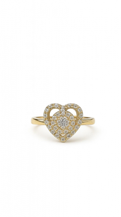 HEART GLOW DUO, Inel Aur 585 [1]