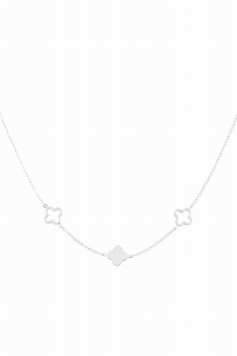 Lantisor cu trifoi – argint 925 placat cu aur 14k [1]