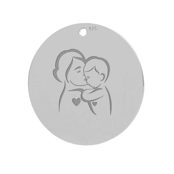 MAMA SI COPILUL, Pandantiv Argint 925 [1]