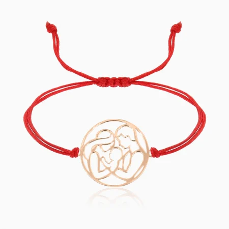 MATERNITY, bratara AUR 14k, snur si banut decupat [3]