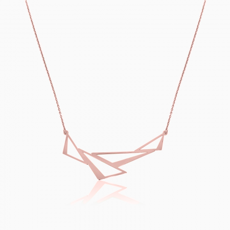 MORE TRIANGELS,  Lantisor cu pandantiv 68 mm, Argint 925 [1]