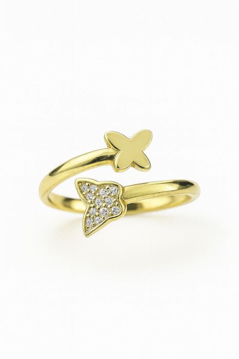 GOLDEN BUTTERFLY, Inel Aur 585 [1]