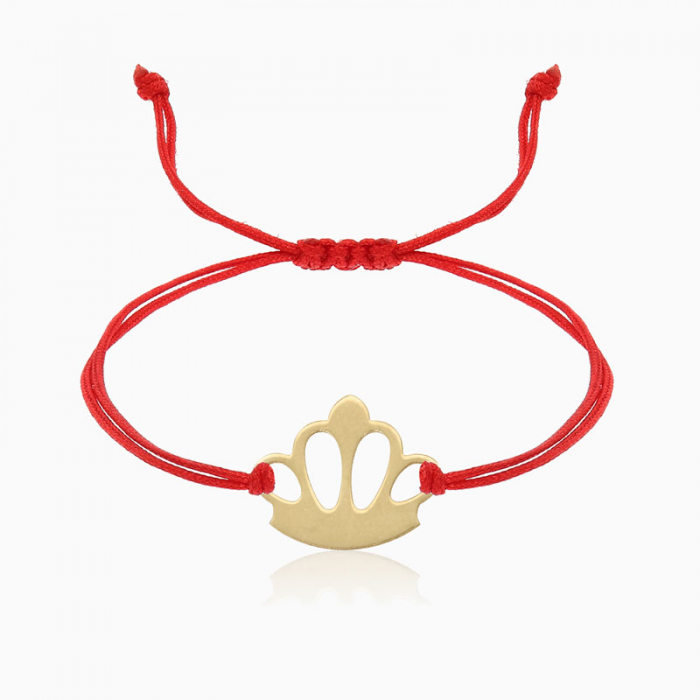 QUEEN,bratara AUR 14k, snur si decupaj [4]