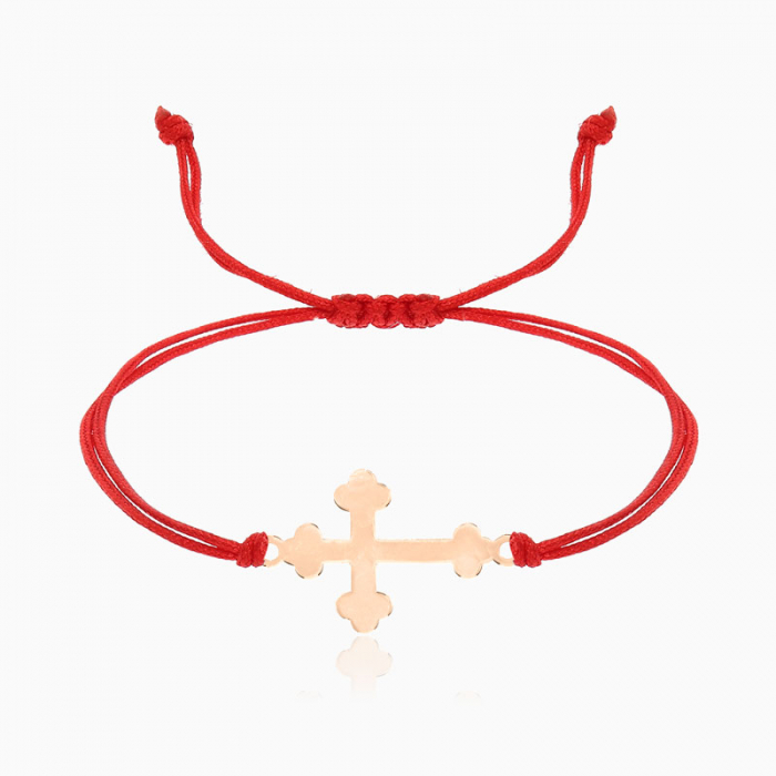 SAINT, bratara AUR 14k, snur si decupaj [3]