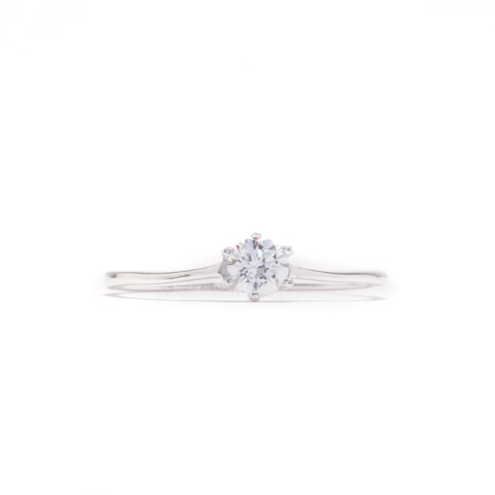 SOLITARE, Inel Argint 925 placat argint 999 [2]