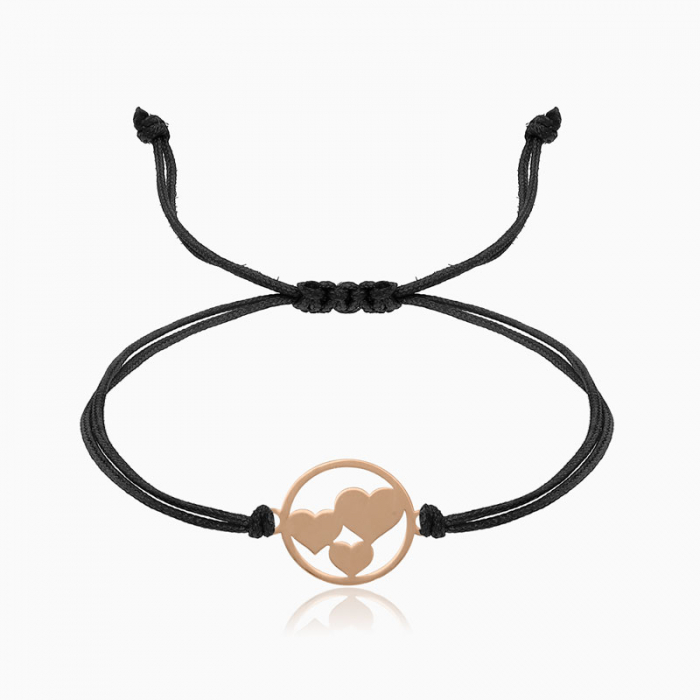 TOGETHER, bratara AUR 14k, snur si decupaj [7]