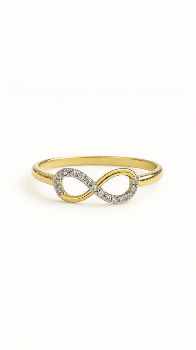 INFINITY GLOW, Inel Aur 585 [1]