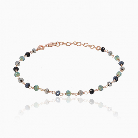 BRATARI ARGINT - Bratara argint, mix pietre semipretioase GRAY