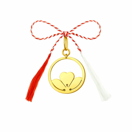 MARTISOARE - Inima din Cerc – Mărțișor din Argint