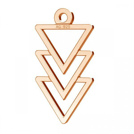 PANDANTIVE - 3 TRIUNGHIURI, Pandantiv Argint 925