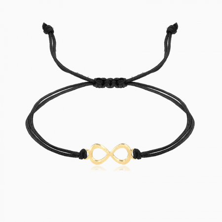 Bratari din AUR cu  Snur - VENTURE,  bratara AUR 14k, snur si decupaj