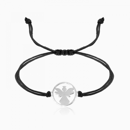 Bratari din AUR cu  Snur - ANGELO, bratara AUR 14k, snur si decupaj