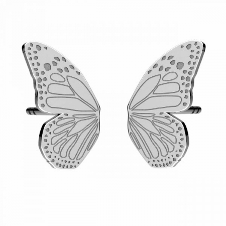 CERCEI ARGINT - Cercei Aripi de Fluture din argint 925 placat cu aur 24K